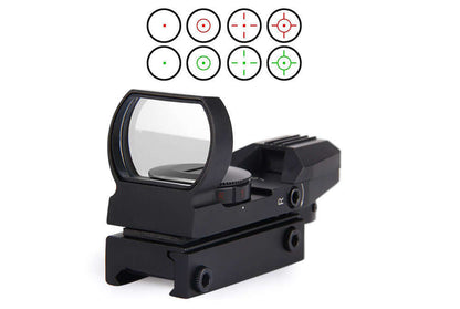 "11/20 mm Holographic Sight - Precision Optical Scope with Adjustable Magnification for Enhanced Targeting Accuracy"