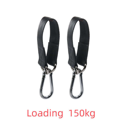 DIY exercise equipment pull-up straps, fitness ribbon material, set of 2, 150kg load capacity