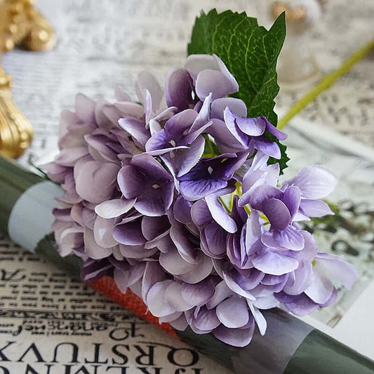 Bride Bouquet Vase Decoration - Accessories for Flower Arrangements with Silk Hydrangea Artificial Flowers"