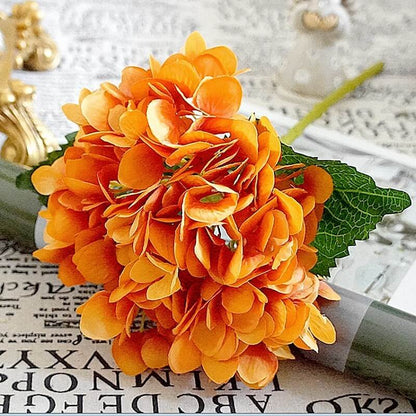 Bride Bouquet Vase Decoration - Accessories for Flower Arrangements with Silk Hydrangea Artificial Flowers"