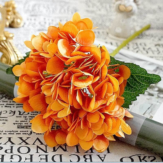 Bride Bouquet Vase Decoration - Accessories for Flower Arrangements with Silk Hydrangea Artificial Flowers"