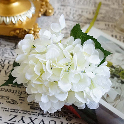 Bride Bouquet Vase Decoration - Accessories for Flower Arrangements with Silk Hydrangea Artificial Flowers"