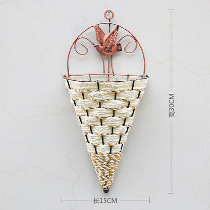 Home Imitation Flower Vine Decoration Wall Hanging