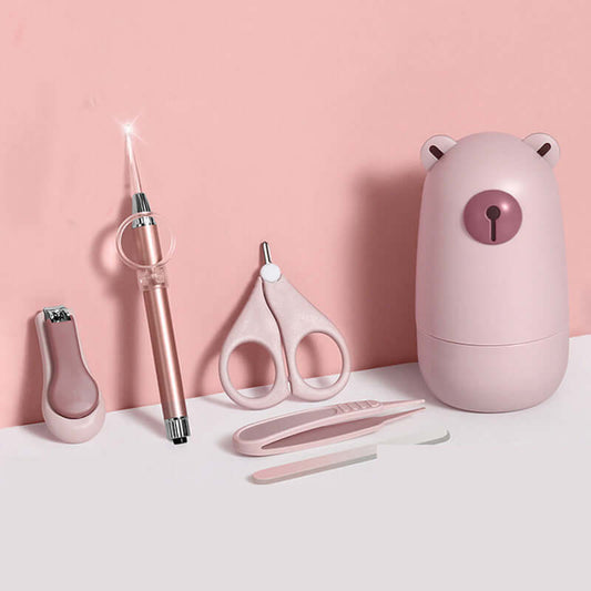 "Baby Nail Scissors Set - Safe and Precise Nail Care Tool for Newborns and Children"