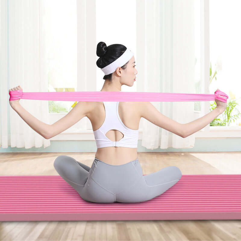 "5PCS yoga ball, magic ring, and Pilates circle set for exercise equipment; includes resistance support tools and stretch bands for comprehensive workout and fitness training."