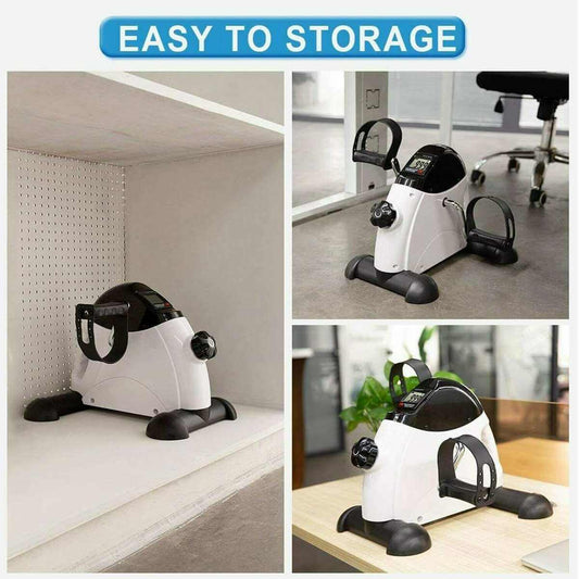 Mini Stepper Office Bicycle - Leg Rehabilitation and Exercise Fitness Equipment