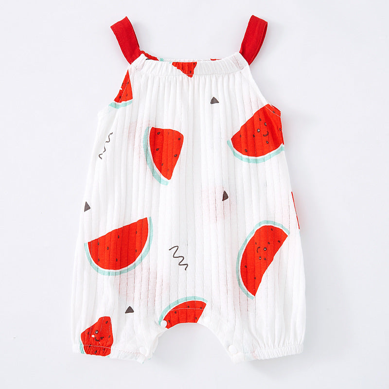 "Baby Sling Bag and Sleeveless One-Piece - Cute and Comfy Outfit for Your Little One
