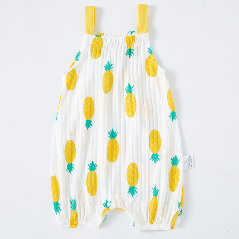 "Baby Sling Bag and Sleeveless One-Piece - Cute and Comfy Outfit for Your Little One