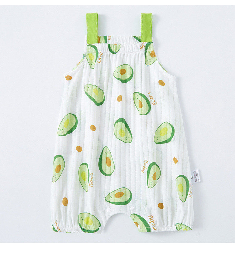 "Baby Sling Bag and Sleeveless One-Piece - Cute and Comfy Outfit for Your Little One