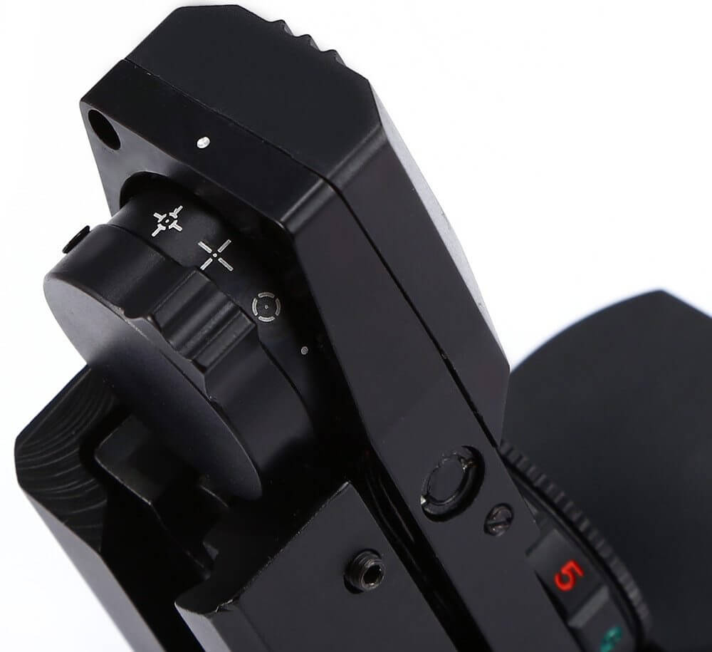 "11/20 mm Holographic Sight - Precision Optical Scope with Adjustable Magnification for Enhanced Targeting Accuracy"