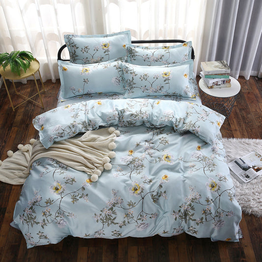 Four-Piece Home Textile Bedclothes Set - Comfortable and Stylish Bedding for Every Bedroom