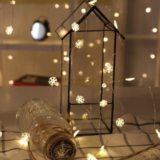 "Newsoo Copper Line Star Lights – LED Flashing String Lights with Star and Heart Shapes for Room and Dormitory Decoration"