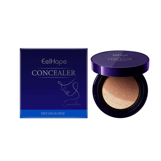 "Concealer Foundation Makeup – Air Cushion Cream for Lightweight, Flawless Coverage"