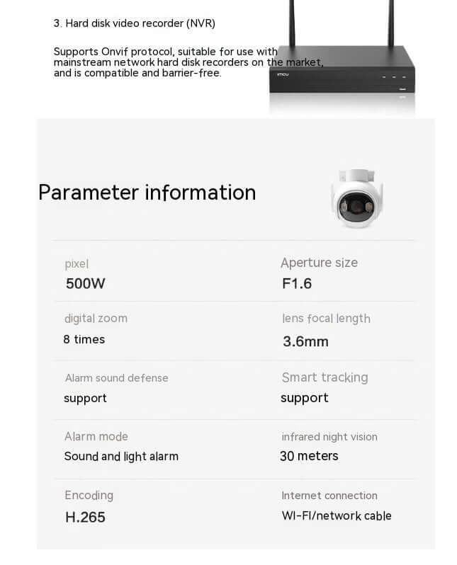 5 Million Clear Outdoor Surveillance Cameras - High-Resolution, Weatherproof Security Cameras for Superior Surveillance