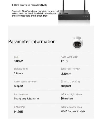 5 Million Clear Outdoor Surveillance Cameras - High-Resolution, Weatherproof Security Cameras for Superior Surveillance