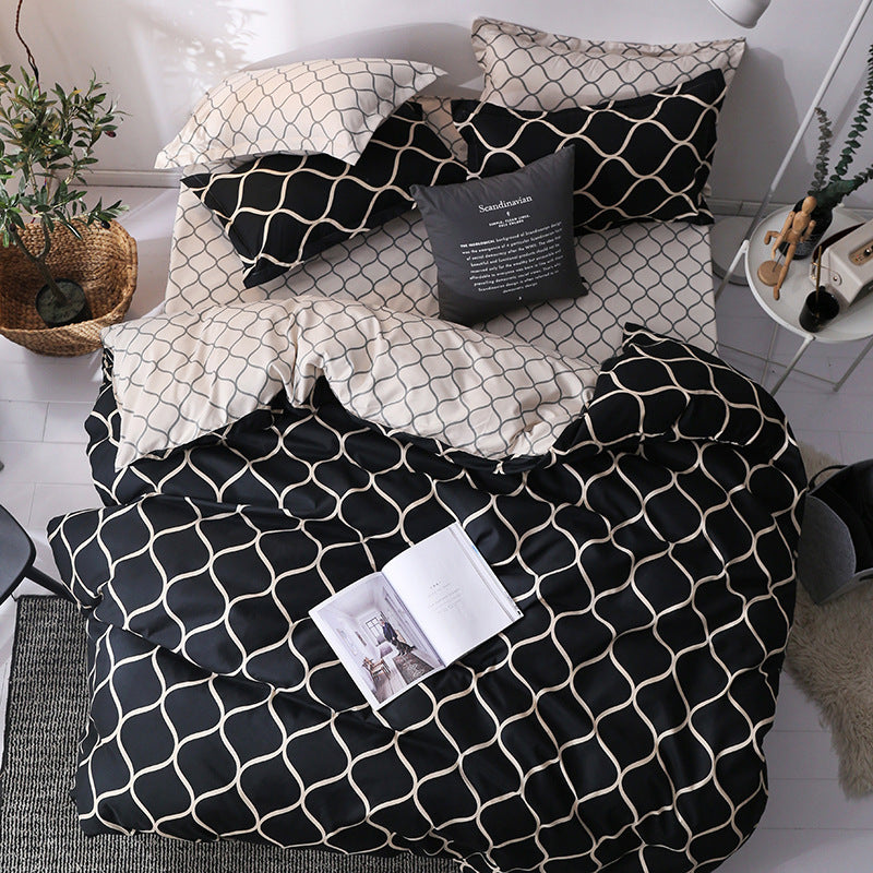 Hot-Selling Four-Piece Home Textile Bedding Set - Stylish and Comfortable for Every Bedroom
