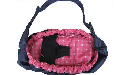 "Newborn Baby Carrier with Back Support and Feeding Bag - TC Cotton Baby Carrier"
