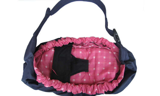 "Newborn Baby Carrier with Back Support and Feeding Bag - TC Cotton Baby Carrier"