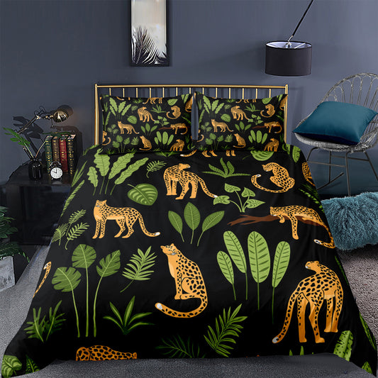 "Digital Printed Bedding Quilt Cover - Vibrant and Stylish Home Textile for Cozy Bedrooms"