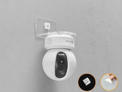 "Living Room Camera Monitoring Shelving Bracket - Adjustable Mounting Solution for Secure and Discreet Camera Placement"