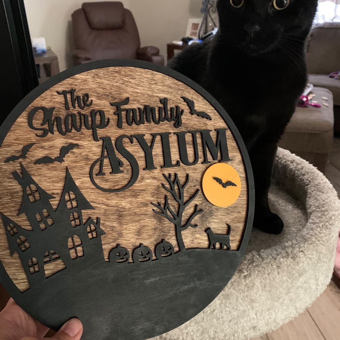 Personalized Halloween Home Decor - Unique and Festive Accents for Spooky Seasonal Celebrations