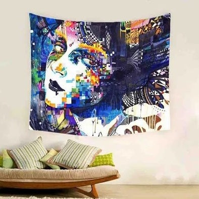 Home Decor Tapestry Tarpaulin - Stylish and Durable Wall Art for Unique Interior Decor"