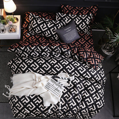 Hot-Selling Four-Piece Home Textile Bedding Set - Stylish and Comfortable for Every Bedroom