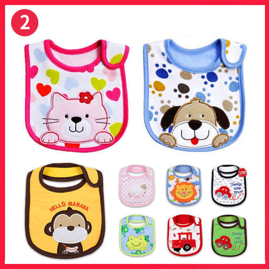 "Three-Layer Waterproof Saliva Towel Bib for Maternal and Baby Use - Wholesale"