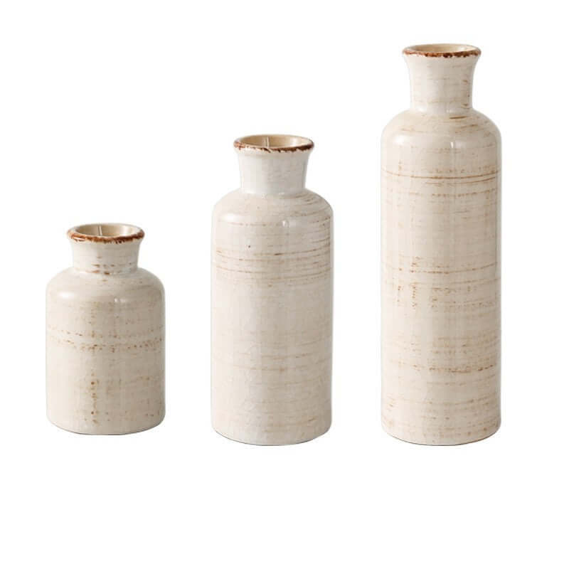 Home decoration vase with garden flowers inserted for a charming interior accent"