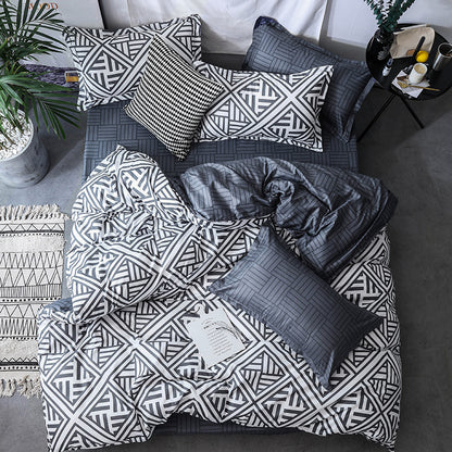 Hot-Selling Four-Piece Home Textile Bedding Set - Stylish and Comfortable for Every Bedroom