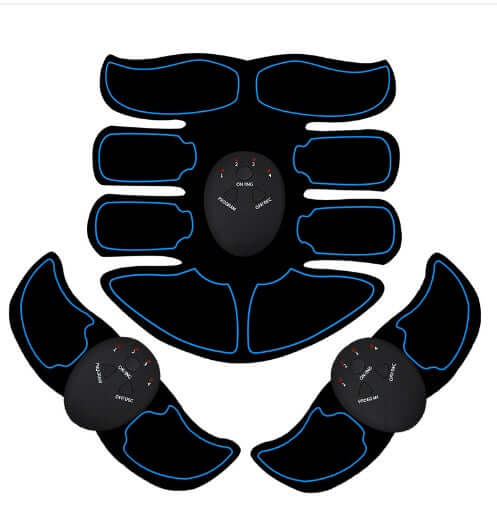 Fitness equipment home exercise abdominal patch with multiple massage techniques for head, neck, waist, and legs.