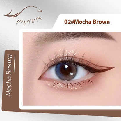 "Double-Headed Lower Eyelash Stamp Pen - Waterproof, Natural-Looking, Long-Lasting Eyeliner for Beauty"