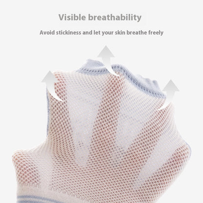Baby Kneecap Cute Cartoon Mesh Thin Toddling Fall Protection Protective Gear Children Crawling Non-slip Kneecap