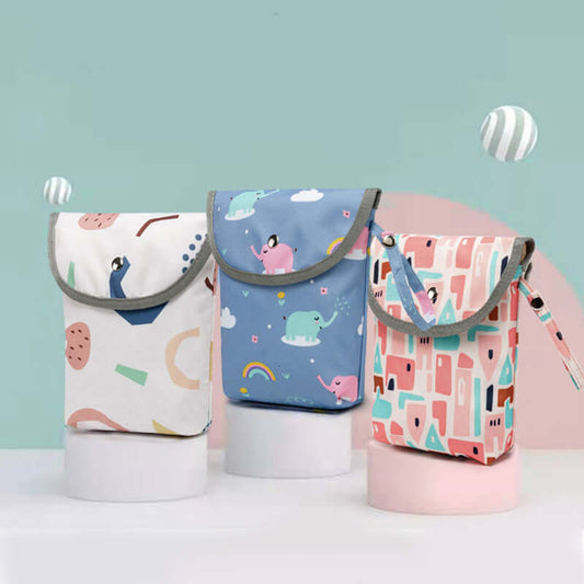 "Portable Baby Diaper Storage Bag for Convenient and Organized Outings"