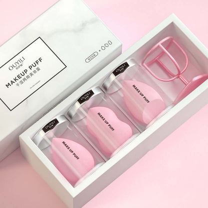 "Beauty Egg Gourd Sponge Puff – Versatile Cushion Makeup Tool for Smooth and Even Application"