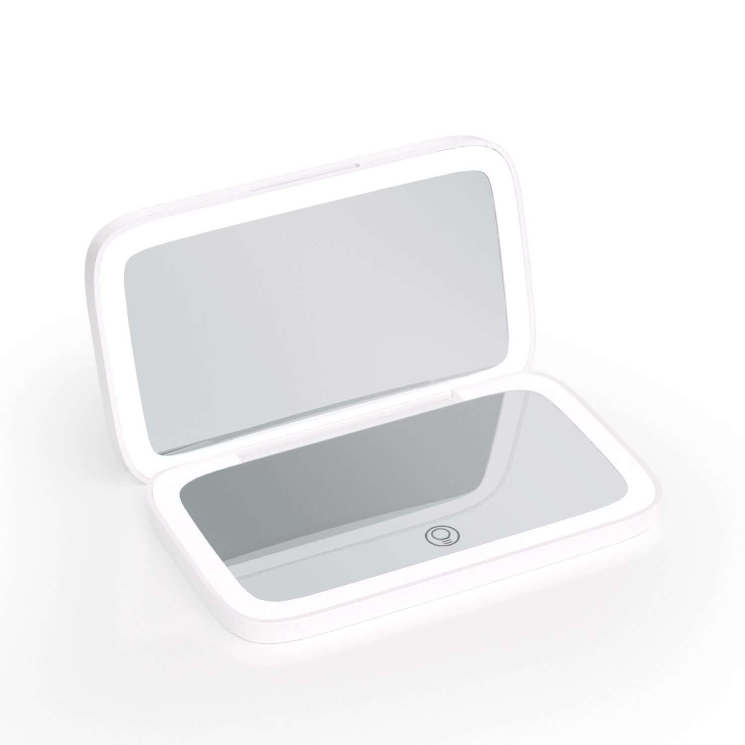 "Portable LED Makeup Mirror – Double-Sided Luminous Mirror with Integrated Light for Enhanced Makeup Application"