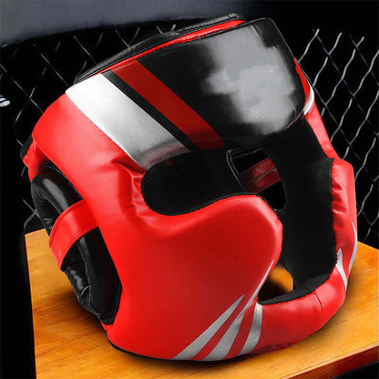“Boxing Helmet – Thick Face and Head Protection for Enhanced Safety During Fights”