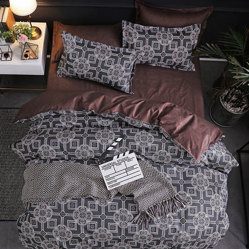 Hot-Selling Four-Piece Home Textile Bedding Set - Stylish and Comfortable for Every Bedroom