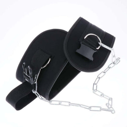 Belt for men’s pull-ups, single parallel bars, and gym equipment designed for increased barbell disk weight-bearing and auxiliary support for enhanced workout performance