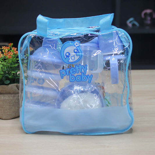 "4-piece milk bottle set for babies and toddlers, featuring essential maternal and baby products for feeding and convenience."