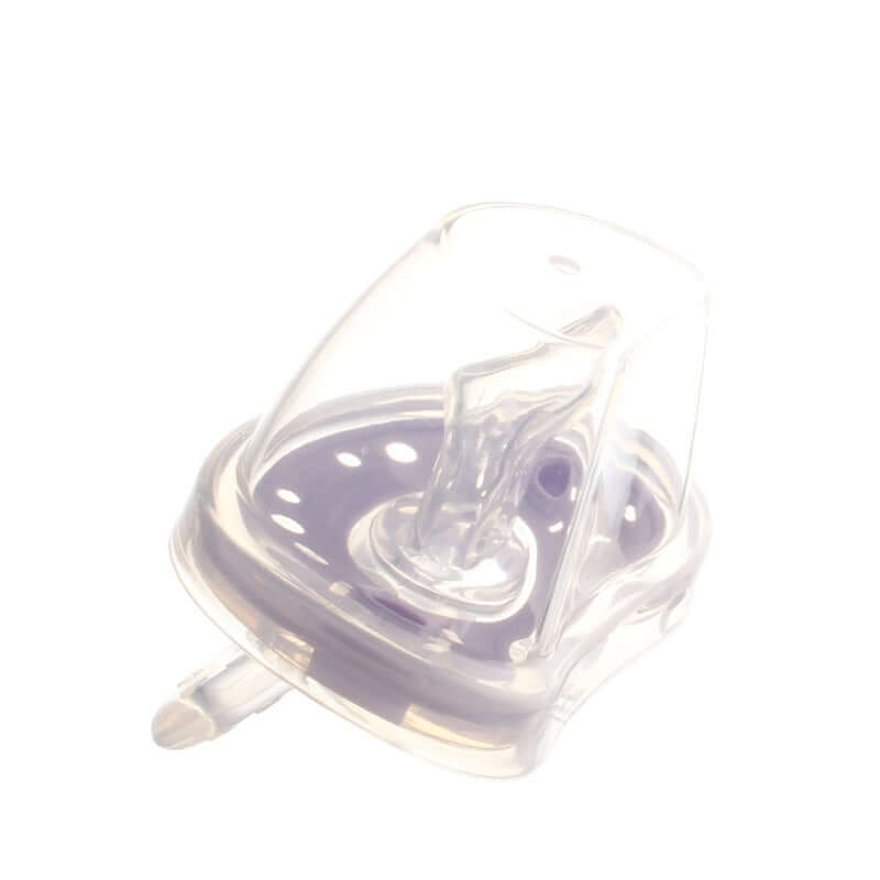 "Full Silica Gel Two-Color Liquid Silicone Baby Pacifier for Sleep Comfort"