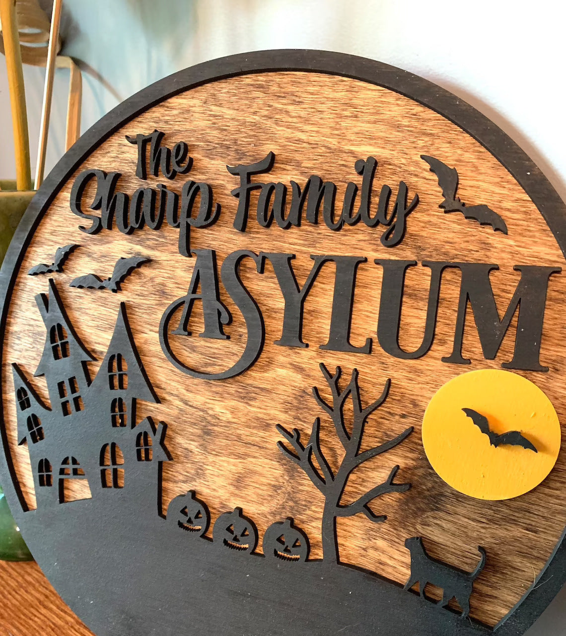Personalized Halloween Home Decor - Unique and Festive Accents for Spooky Seasonal Celebrations