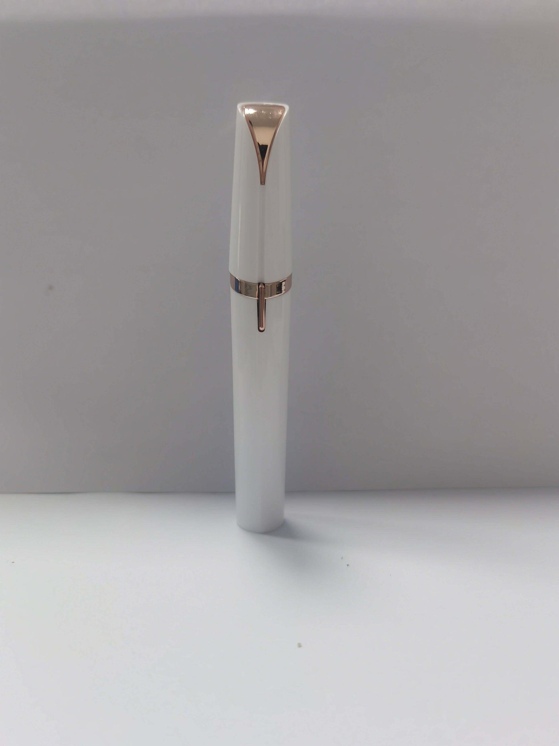 "Mini Electric Eyebrow Trimmer - Lipstick-Sized Painless Razor and Epilator with LED Light for Brows and Hair Removal"