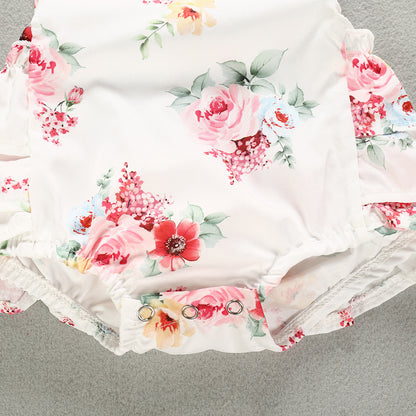 "Summer Children's Floral Baby Clothing - Adorable and Breezy Outfits for Little Girls"