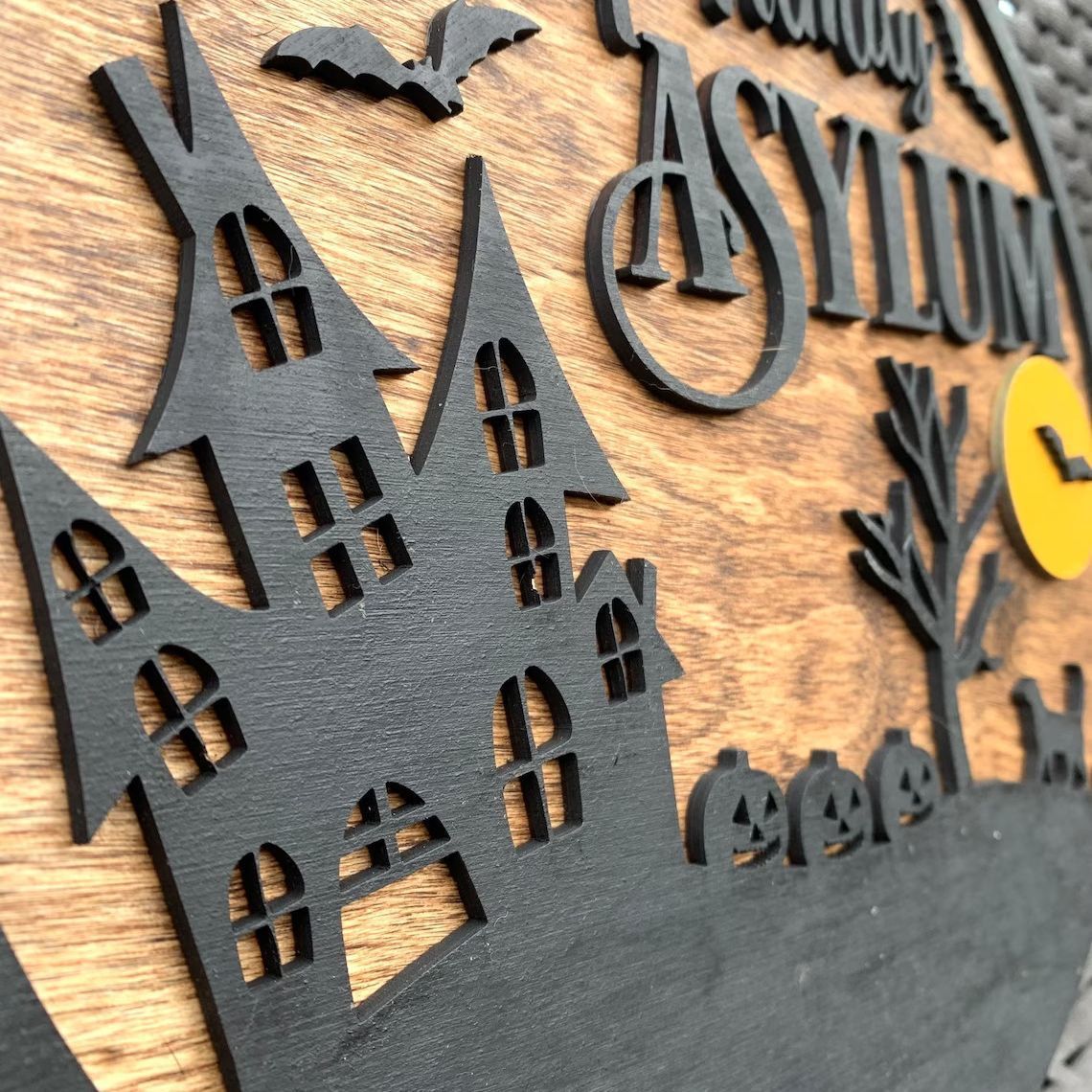 Personalized Halloween Home Decor - Unique and Festive Accents for Spooky Seasonal Celebrations