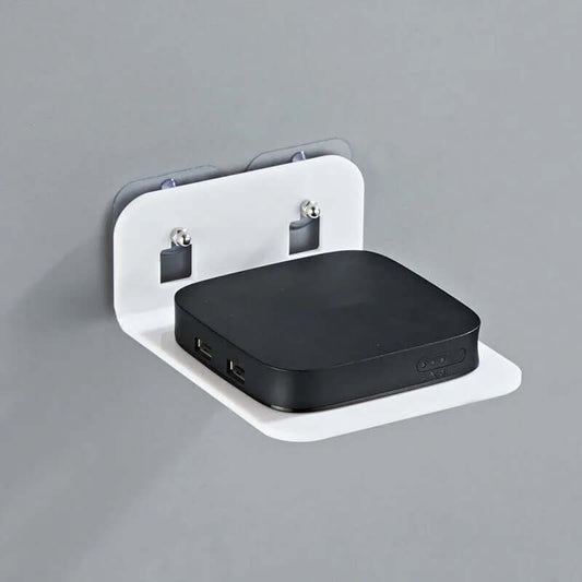 "Living Room Camera Monitoring Shelving Bracket - Adjustable Mounting Solution for Secure and Discreet Camera Placement"