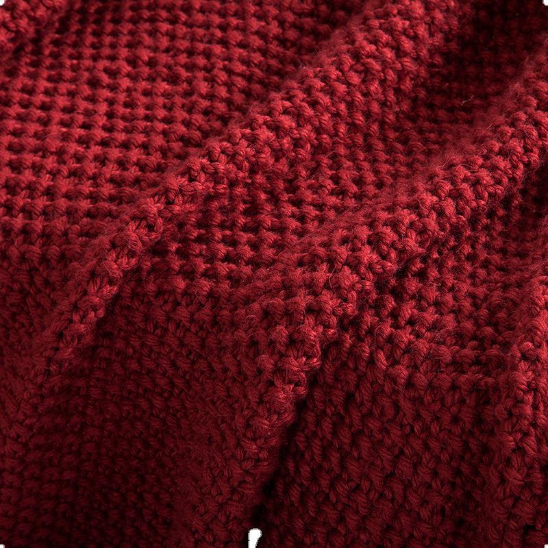 Handmade Shaggy Blanket - Cozy Home Fashion Textile for Warmth and Style