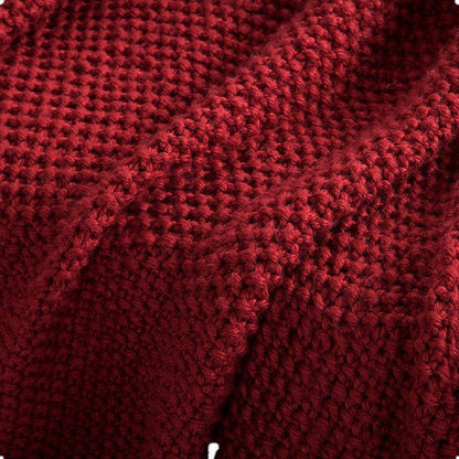 Handmade Shaggy Blanket - Cozy Home Fashion Textile for Warmth and Style