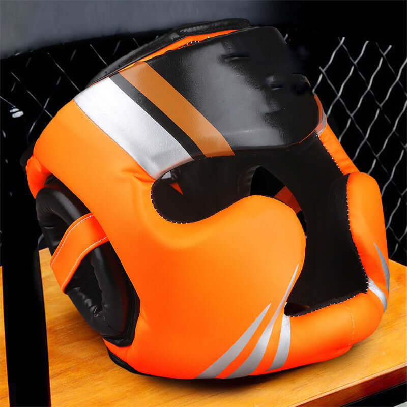 “Boxing Helmet – Thick Face and Head Protection for Enhanced Safety During Fights”