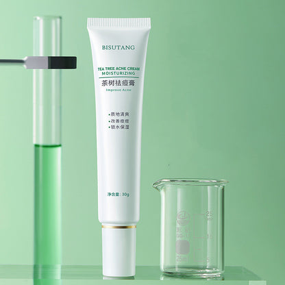 Tea Tree Acne Removing Cream Firming Elastic Moisturizing Oil Control